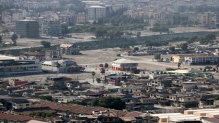 Depremin Hataydaki izleri gökyüzünden görüntülendi