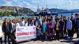 Depremzede öğrenciler, Çanakkale gezisinden döndü