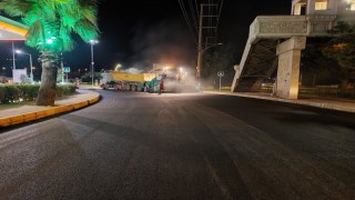 Derince Millet Bahçesi önündeki kavşak yenilendi
