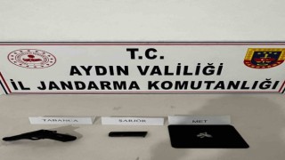 Didimde uyuşturucu ve tabanca ele geçirildi