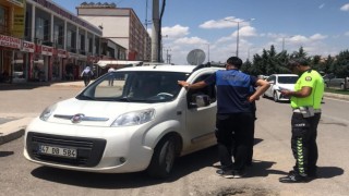 Diyarbakırda korsan taksi denetimi
