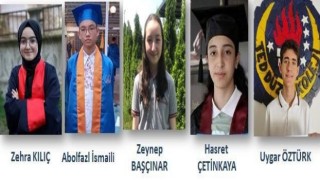 Düzcede 5 öğrenci 500 tam puan yaptı