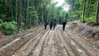 Düzcede yeni yol çalışmaları tüm hızıyla devam ediyor