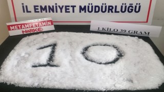 Edremitte bir kilogram uyuşturucu ele geçirildi