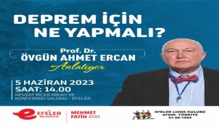 Efelerde de deprem bilinci artıyor