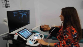 Eğirdir Hastanesine üst düzey ultrason cihazı kazandırıldı