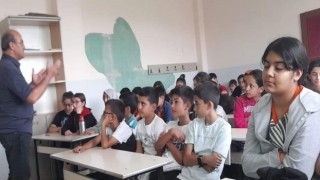 Elazığda öğrencilere tabiat eğitimi verildi