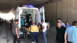 Elazığda otomobil ile motosiklet çarpıştı: 1 yaralı