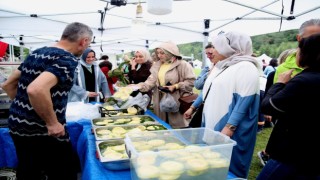Enginar cennetinde renkli festival