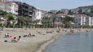 Erdekte deniz sezonu açıldı