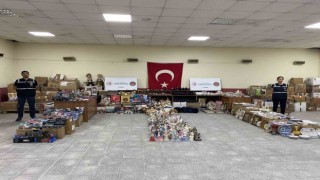 Erenköy Gümrük Sahasında 4 milyon TL değerinde 14 ton kaçak eşya ele geçirildi