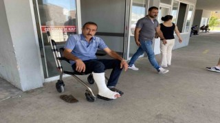 Erzincanda acemi kasaplar hastanenin yolunu tuttu