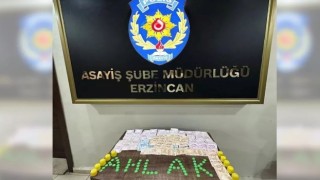 Erzincanda kumar oynayan 4 kişiye para cezası kesildi