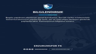 Erzurumspor Kongresi bir kez daha ertelendi