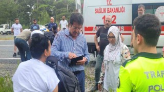 Eski Bakan Zeybekci kazada yaralandı