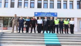 Eskişehir İl Emniyet Müdürü Yaman Ağırlardan Jandarmanın 184üncü Kuruluş Yıl Dönümü ziyareti