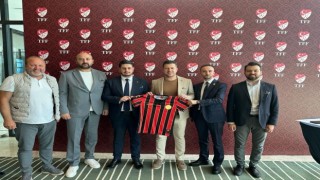 Eskişehirspordan TFF Başkanı Büyükekşiye ziyaret