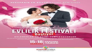 Evlilik hazırlığı yapanlar KUMSMALL AVMdeki bu festivali kaçırmasın