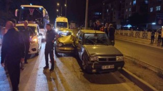 Ezinede zincirleme trafik kazası