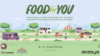 ‘Food for You Festivali, Retro Lunaparkta başladı