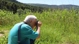Fotoğraf meraklıları soluğu doğada aldı