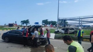 Galatasaraylı futbolcu Barış Alper Yılmaz trafik kazası geçirdi