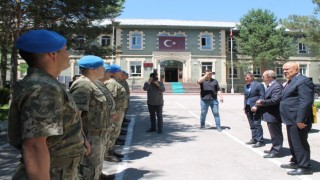 Garnizon Komutanlığına bayram ziyareti