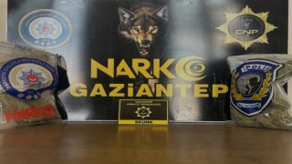 Gaziantepte 2 kilo skunk ele geçirildi