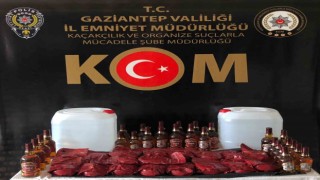 Gaziantepte 82 kilo kaçak nargile tütünü ele geçirildi