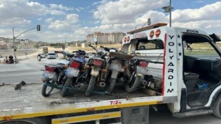 Gaziantepte motosiklet uygulaması