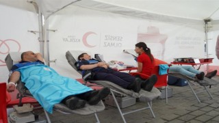 Gaziosmanpaşa Belediyesi zabıta personelinden kan bağışına tam destek