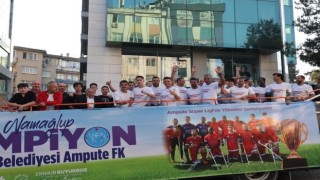 Gebze Belediyesi Ampute Futbol Takımı Süper Lige yükseldi
