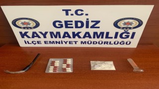 Gedize uyuşturucu getiren 2 şüpheli yakalandı