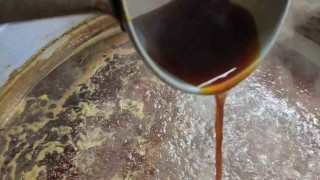Geleneksel dut pekmezi yapımı başladı