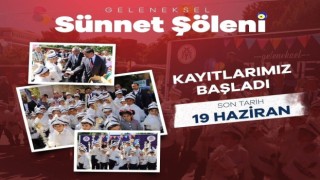 Geleneksel Toplu Sünnet Şöleni için kayıtlar başladı