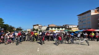 Giresun doğa ve sağlık için pedal çevirdi