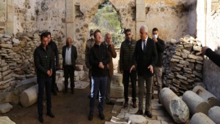 Giresunda Çakrak Kilisesinin restorasyonu devam ediyor