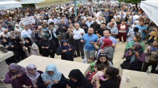 Hacı adayları Denizliden kutsal topraklara dualarla uğurlandı