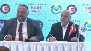 HAK- İŞ ‘Param Hak Kart lansmanını gerçekleştirdi