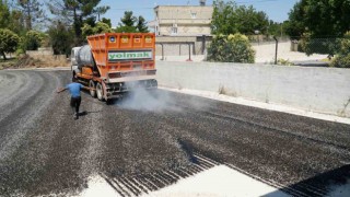 Haliliye kırsalında asfalt çalışmaları hız kesmiyor