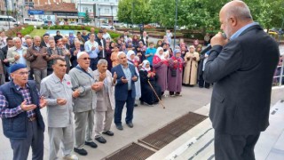 Havzada hacı adayları kutsal topraklara uğurlandı