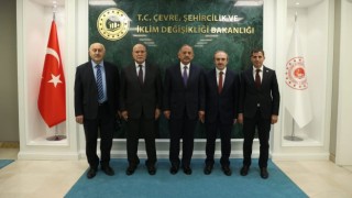 İl protokolü bir dizi ziyaretler için Ankarada