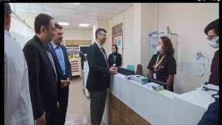 İl Sağlık Müdürü Korkmaz, Bolvadindeki Devlet Hastanesinde hastaların sorunlarını dinledi