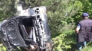 Erzurum’un İspir İlçesinde otomobil şarampole yuvarlandı: 1 ölü, 2 yaralı