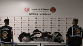 İstanbul Havalimanında 93 kilo insan saçı ele geçirildi