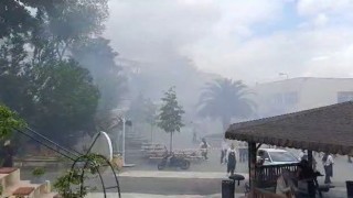 İstanbul Tıp Fakültesinde yangın paniği