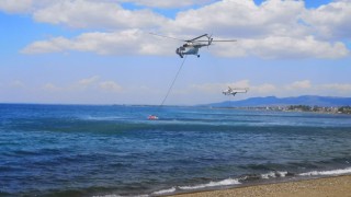 İzmir Dikilide yangın