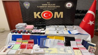 İzmirde devleti milyarlarca lira zarar sokan naylon faturacı yakalandı