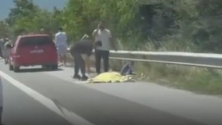 İzmirde kaza yapan motosiklet sürücüsü hayatını kaybetti