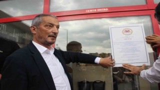 İzmirde metro ve tramvayda grev ilanı asıldı